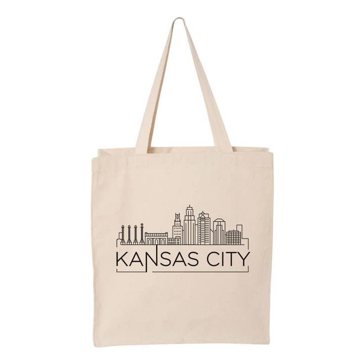 Skyline Kansas City Missouri Tygväska för wholesale av Lucky Luna Apparel