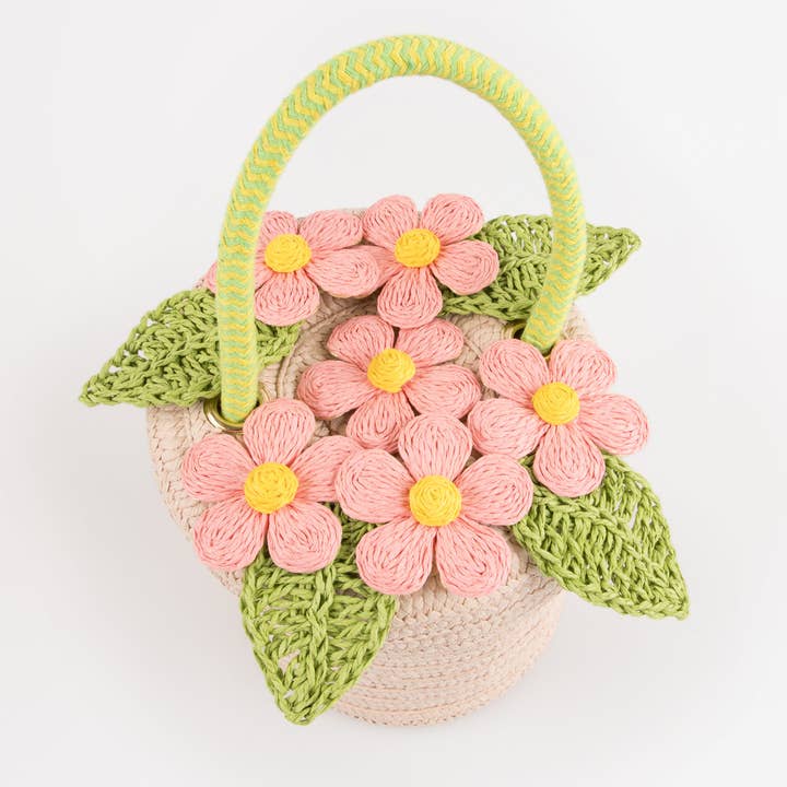 Meri Meri - Wholesale Basket - Kids & Baby - Flower Pot Basket Bag