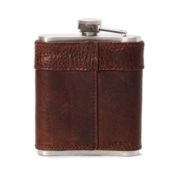 Mission Mercantile Leather Goods – Großhandel Taschenflasche – Campaign Leder Flasche