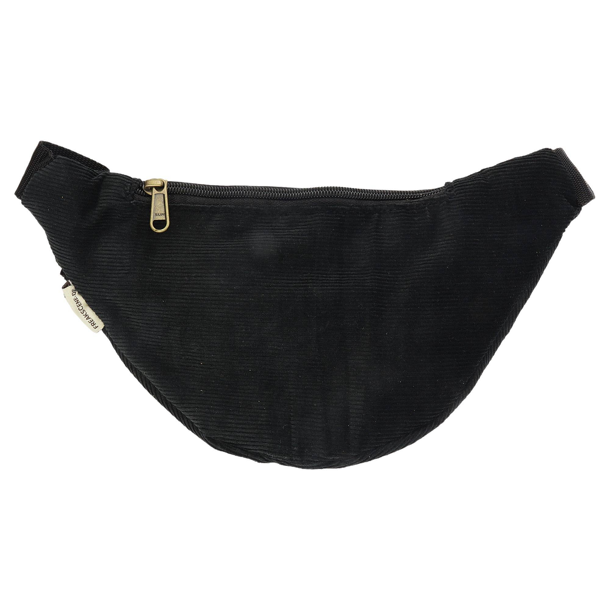 Tribal Trade GmbH - Wholesale Belt Bag - Unisex - Lou Cord black fanny pack waist bag1