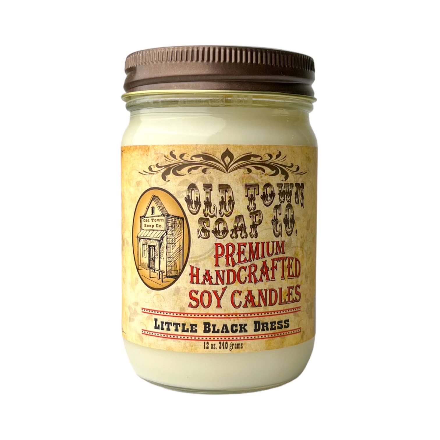 Old Town Soap Co. - Wholesale Jar/Filled Candle - 12oz. Candles - Premium Candles for your Home10