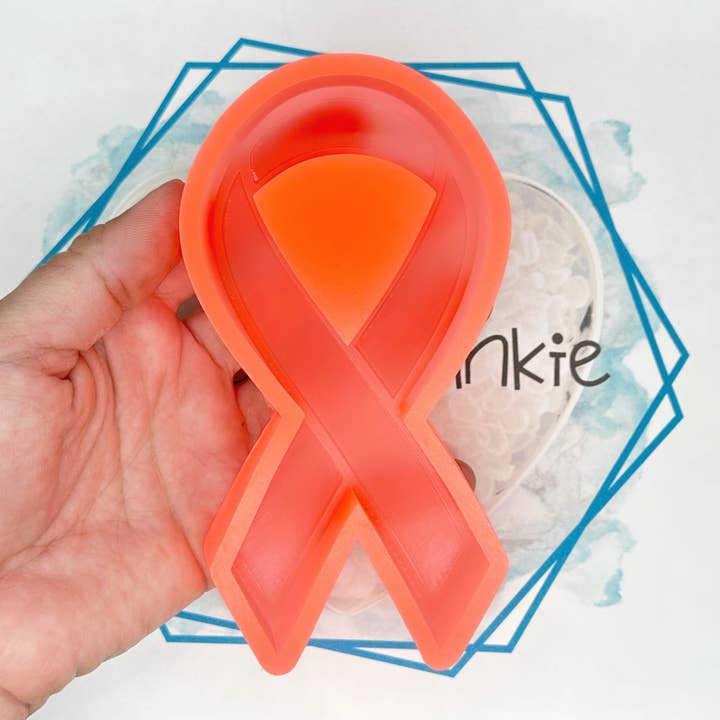 Awareness Ribbon Freshie Mold for wholesale by The Freshie Junkie, LLC