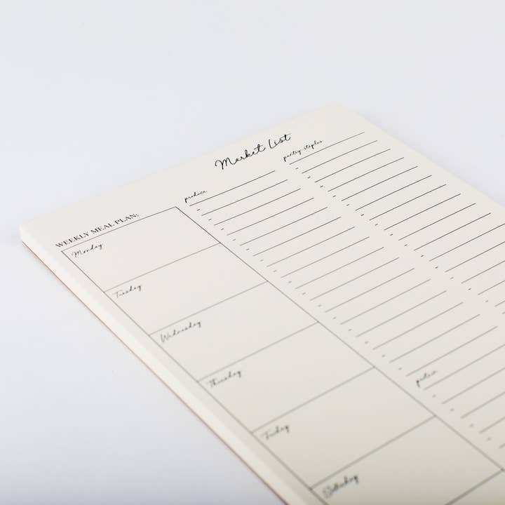 Wrinkle & Crease Paper Products - Wholesale Notepad - Market List Notepad2