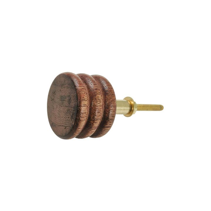 Wood Knob, Natural, 1.4 in for wholesale by NACH