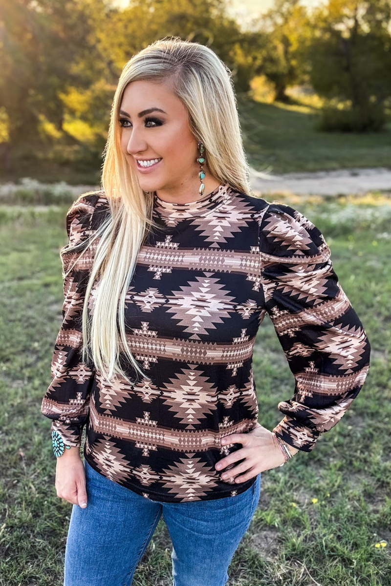 Sterling Kreek - Wholesale Blouse - Women's - Golden Arroyo Top1