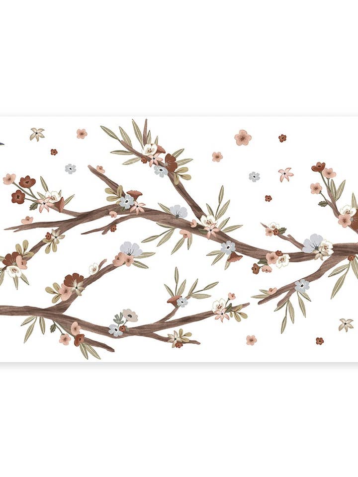 LILYDALE - Wandaufkleber mit großen Blumenzweigen (S1504) für den Großhandel von LILIPINSO