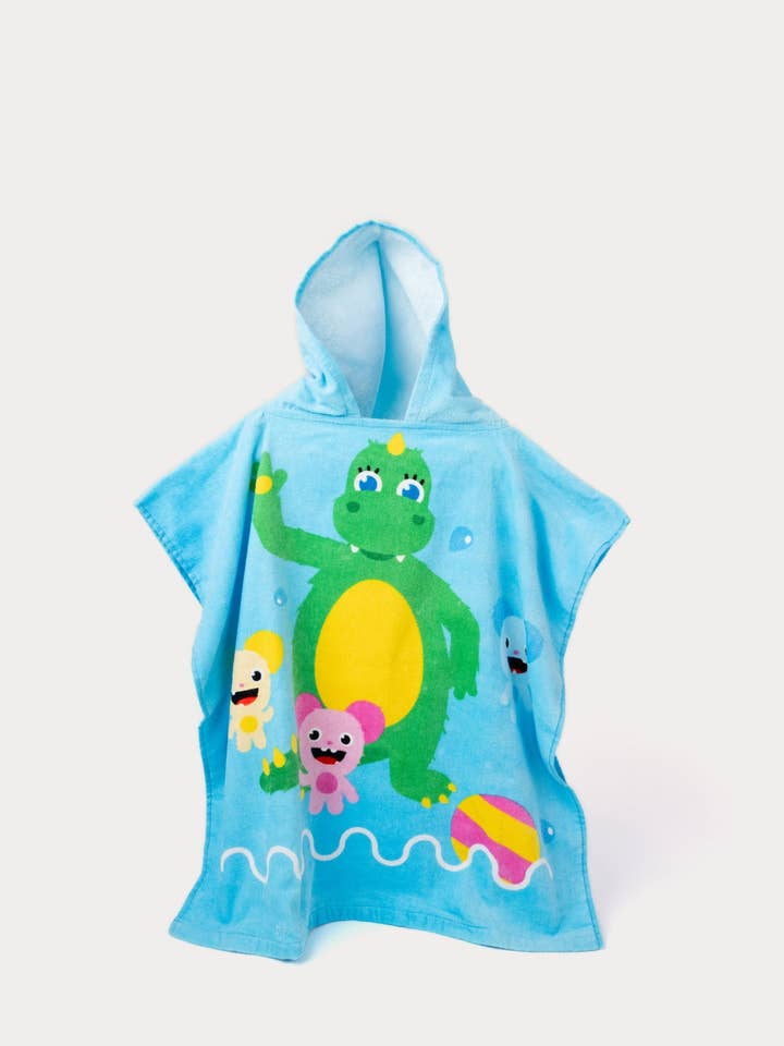 Bolibompa Dragon, Bath Poncho for wholesale by Teddykompaniet