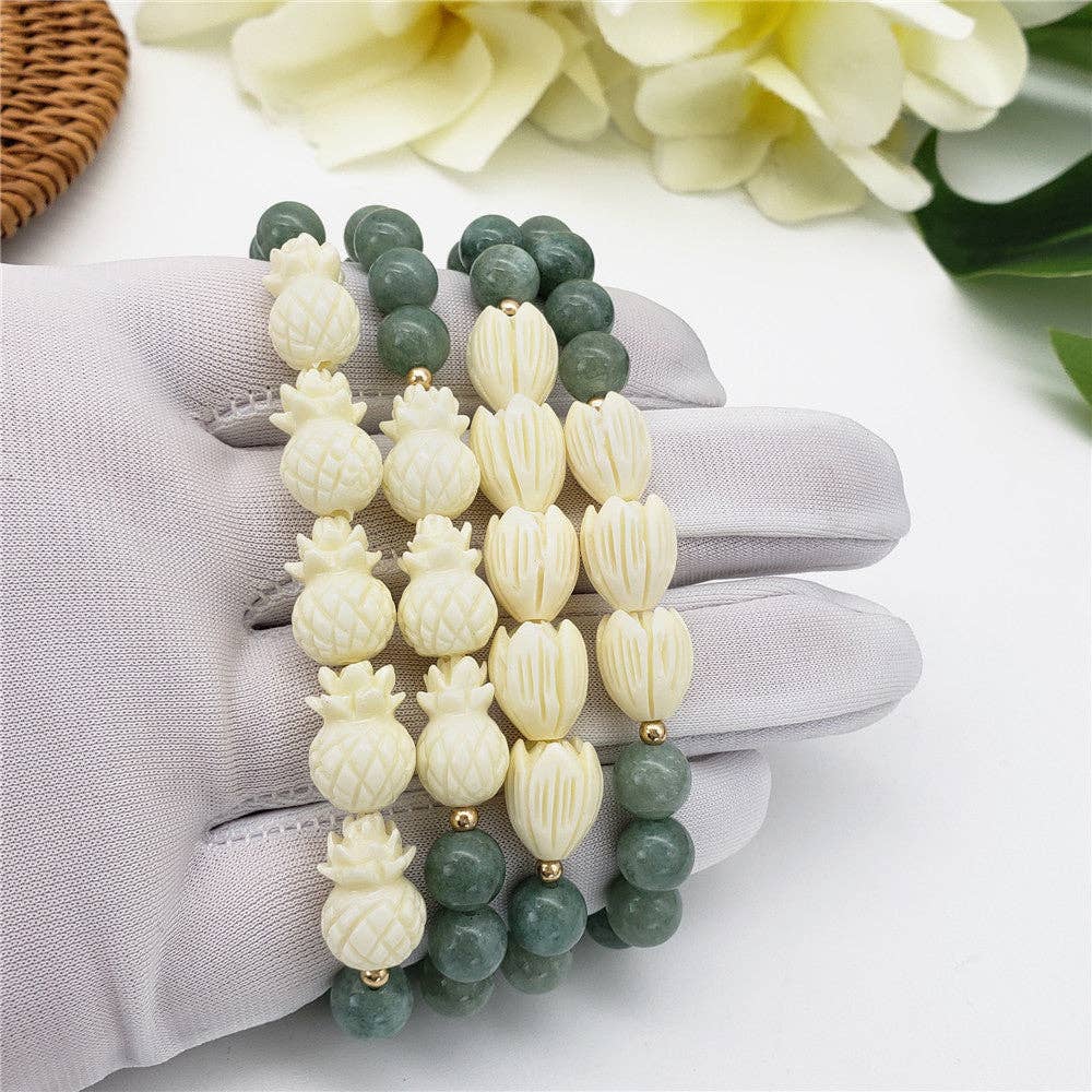 S&T Collections - Wholesale Beaded Bracelet - Hawaiian Bracelets In Different Styles And Colors19