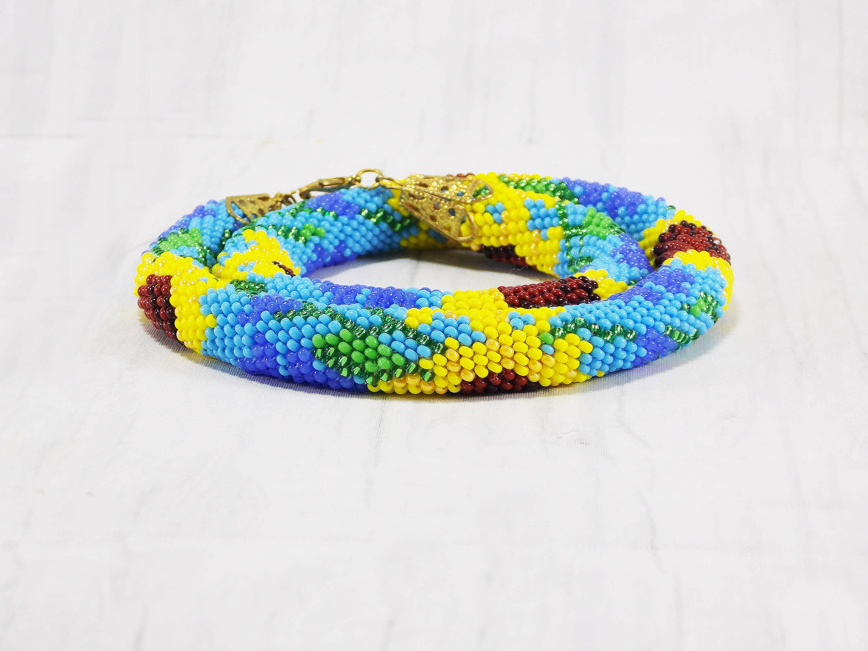 Ninolia – Großhandel Perlenkette – Sonnenblume Halskette Ostergeschenk für Mama Sonnenblume Perlen Herbst Herbst Schmuck Große Natur Blume Sonnenblume Hochzeit Frauen Schmuck Handarbeit6