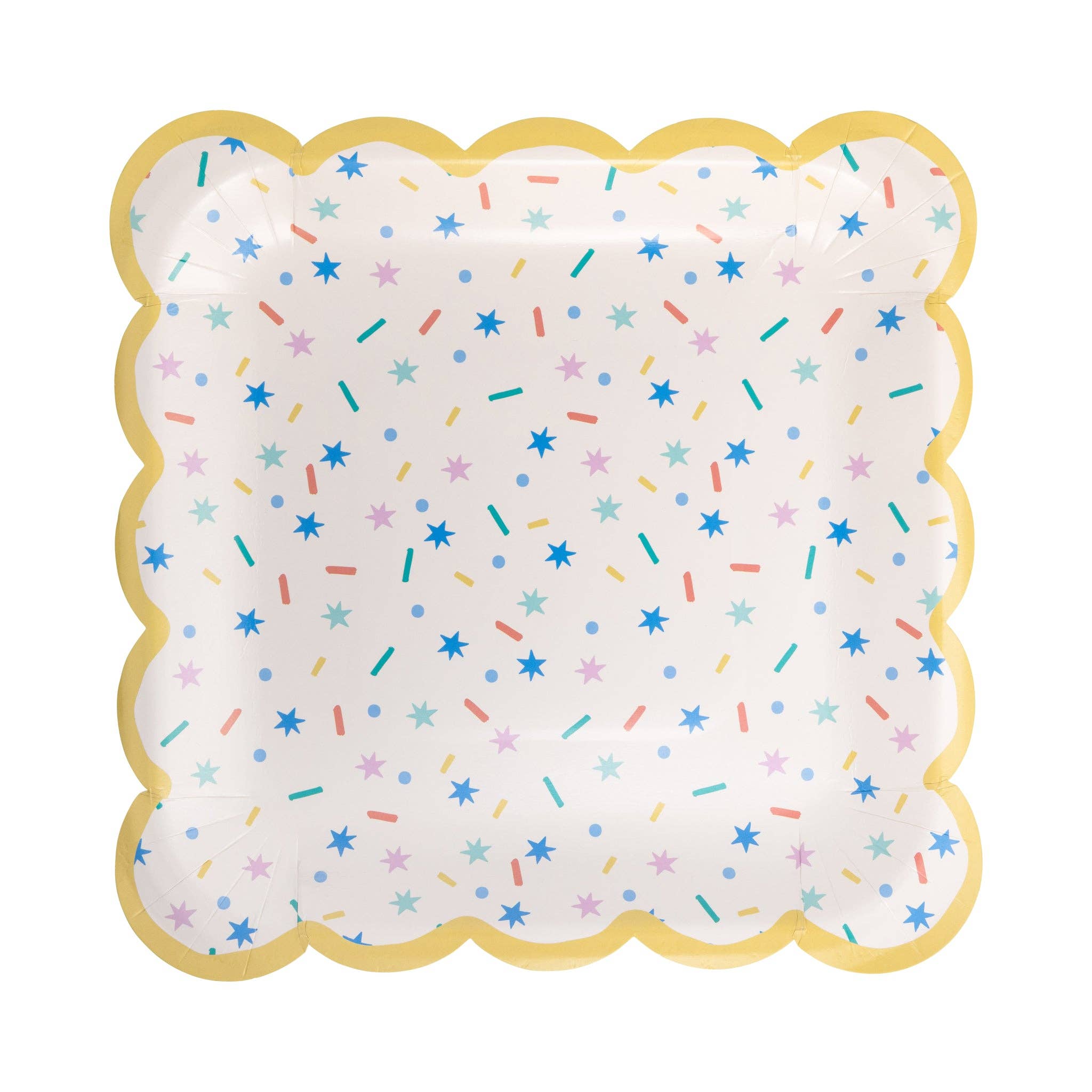My Mind’s Eye - Wholesale Disposable Plate - PLAML41 - Sprinkles Plate0