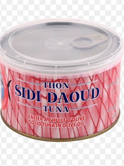 Tonno Intero Olio d'Oliva * 18 Lattine 400g SIDI DAOUD per la vendita all'ingrosso da parte di YULY FOOD SAS