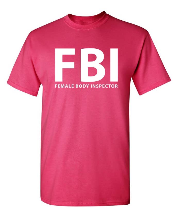 Feelin Good Tees - Wholesale Screen Printed T-Shirt - Women's - FBI Female Body Inspector7