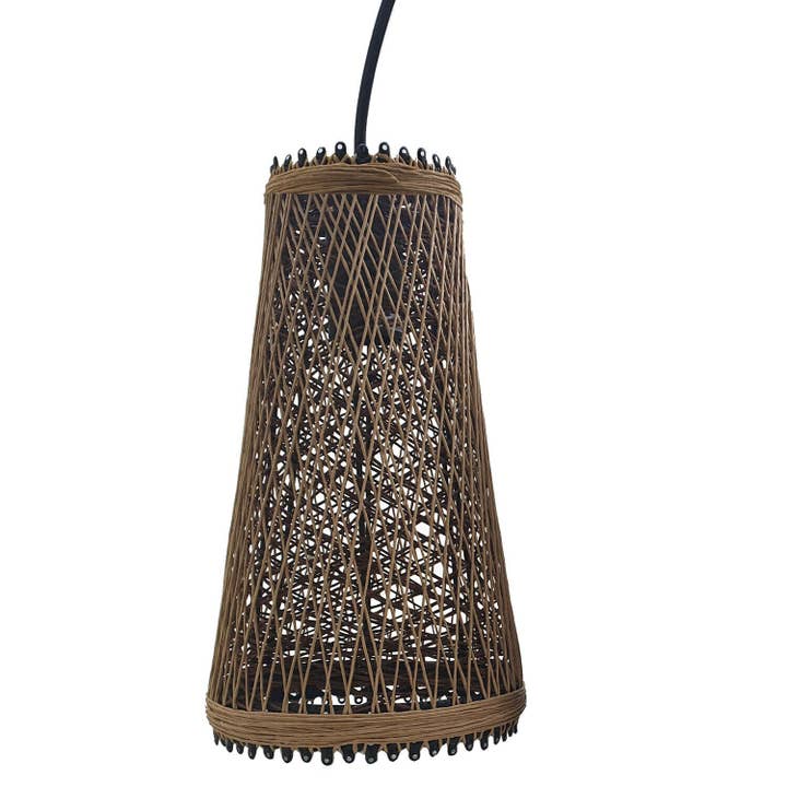 Ledsone - Wholesale Chandelier/Hanging Light - Modern Wicker Rattan Basket Style Ceiling Pendant Light3
