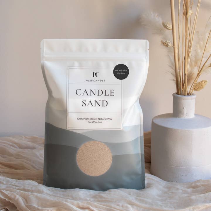 Dessert Sand Kerzensand mit Dochten für den Großhandel von PureWorld