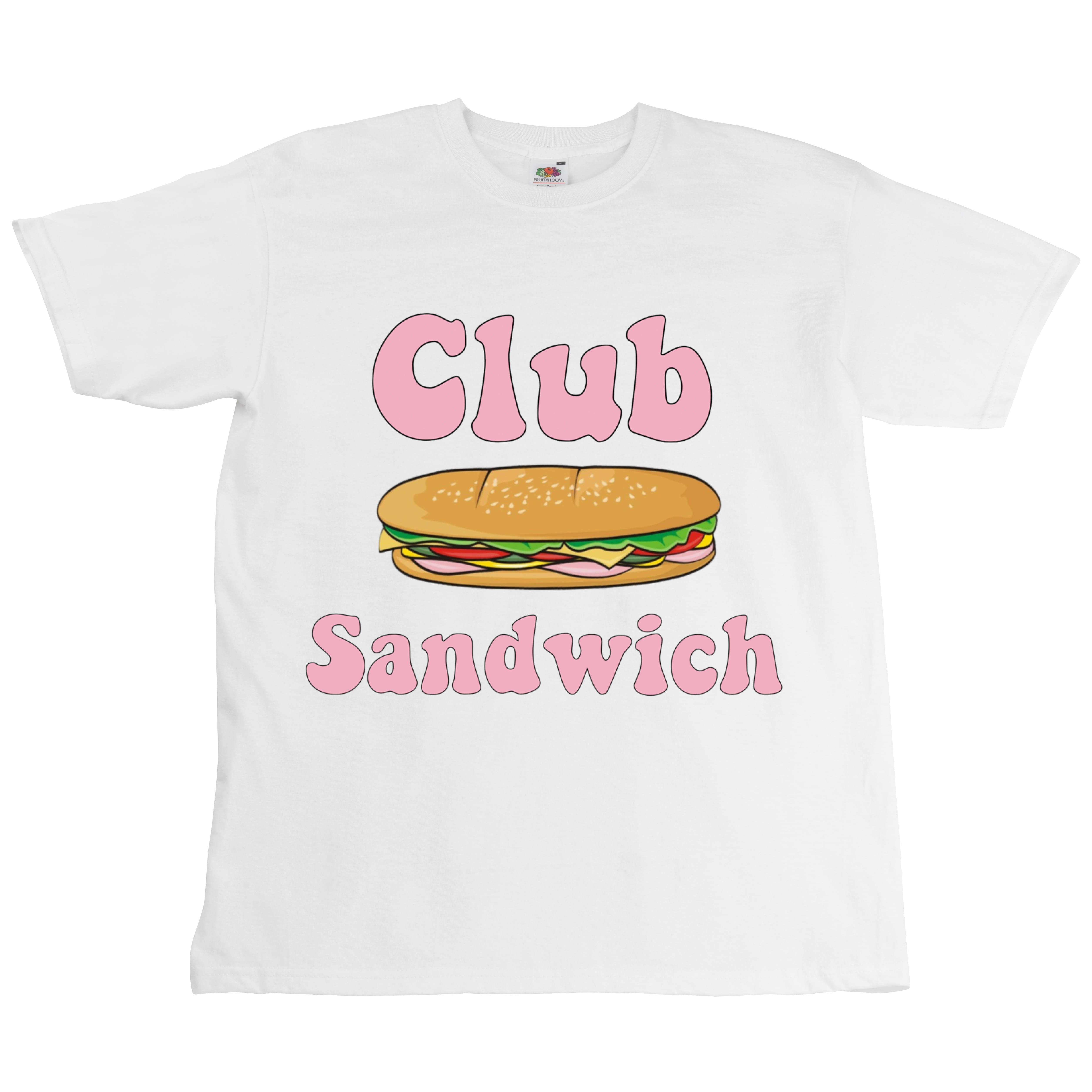 Roukeys - Wholesale Screen Printed T-Shirt - Unisex - Club Sandwich Tee - Unisex - Digital Printing0
