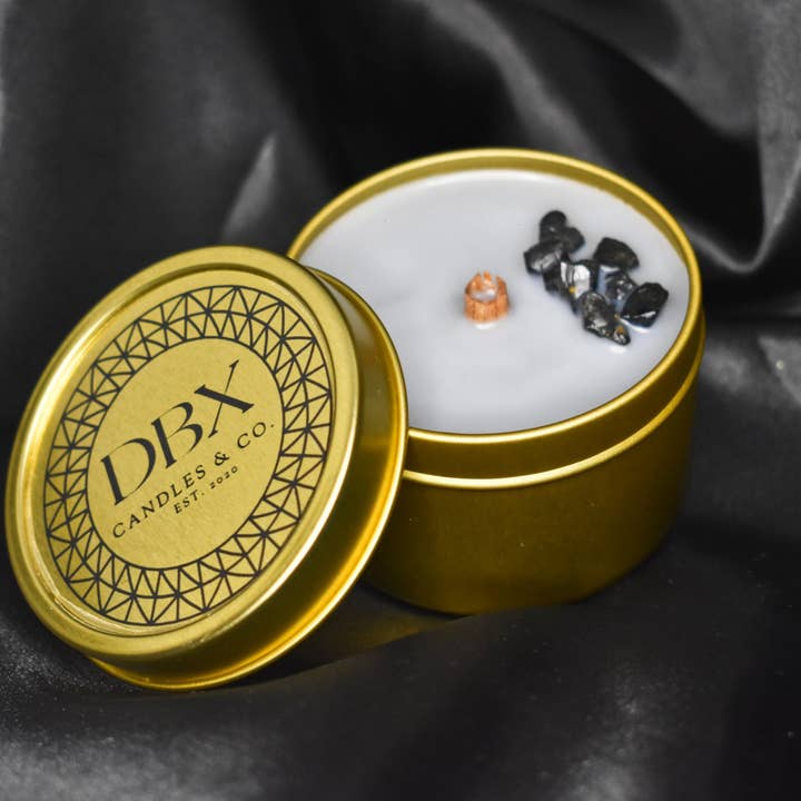Grey Tourmaline for wholesale by DBX Candles & Co.