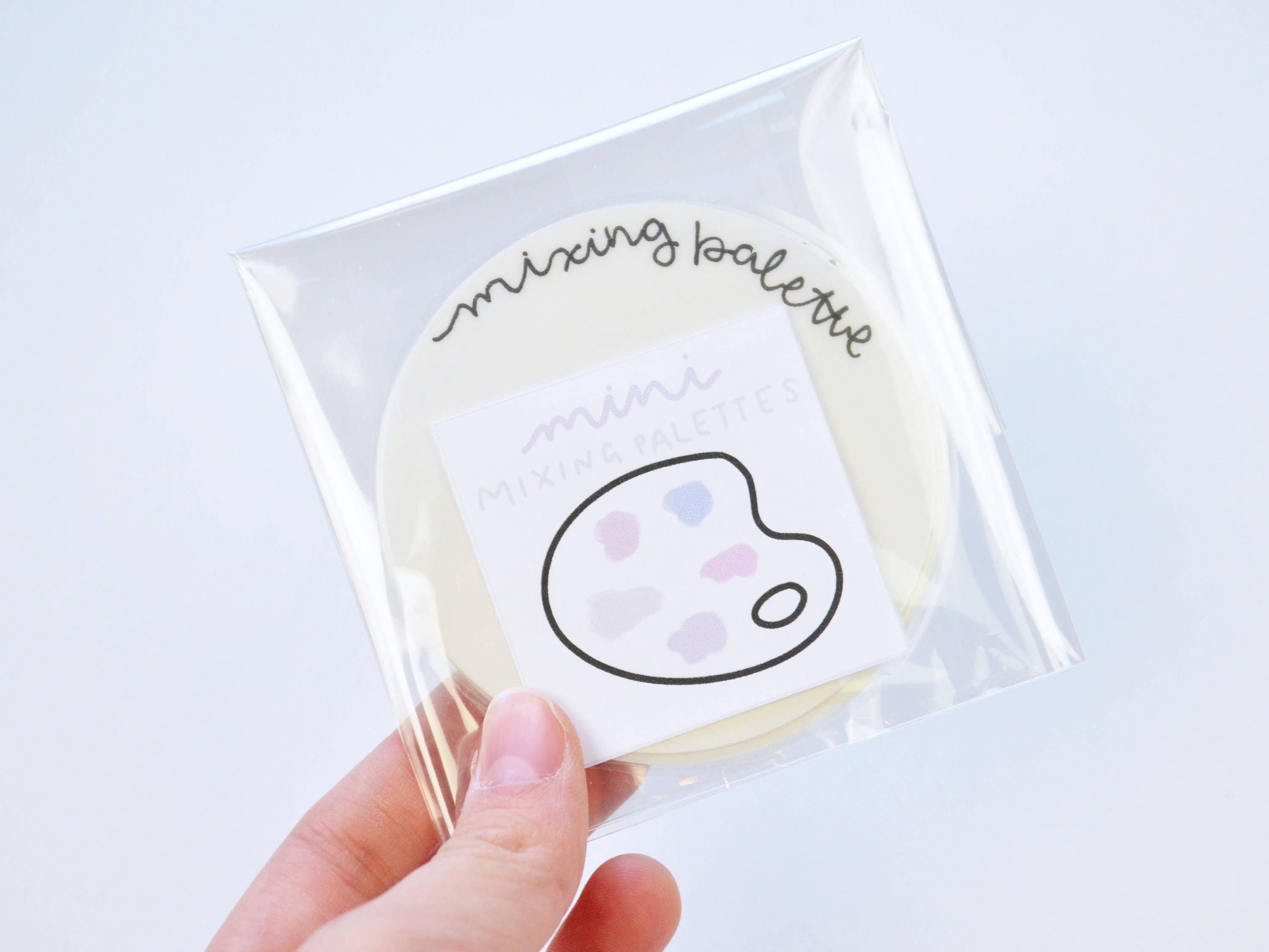 Lavender Chai Co. - Wholesale Palette/Mixing Tray - Reusable Mini Mixing Paint Palette | 3 Pack4