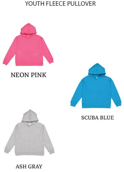 MT Brand Apparel - Wholesale Hoodie - Kids - Wavy Sunrise Youth Hooded Fleece Pullover - Customizable3