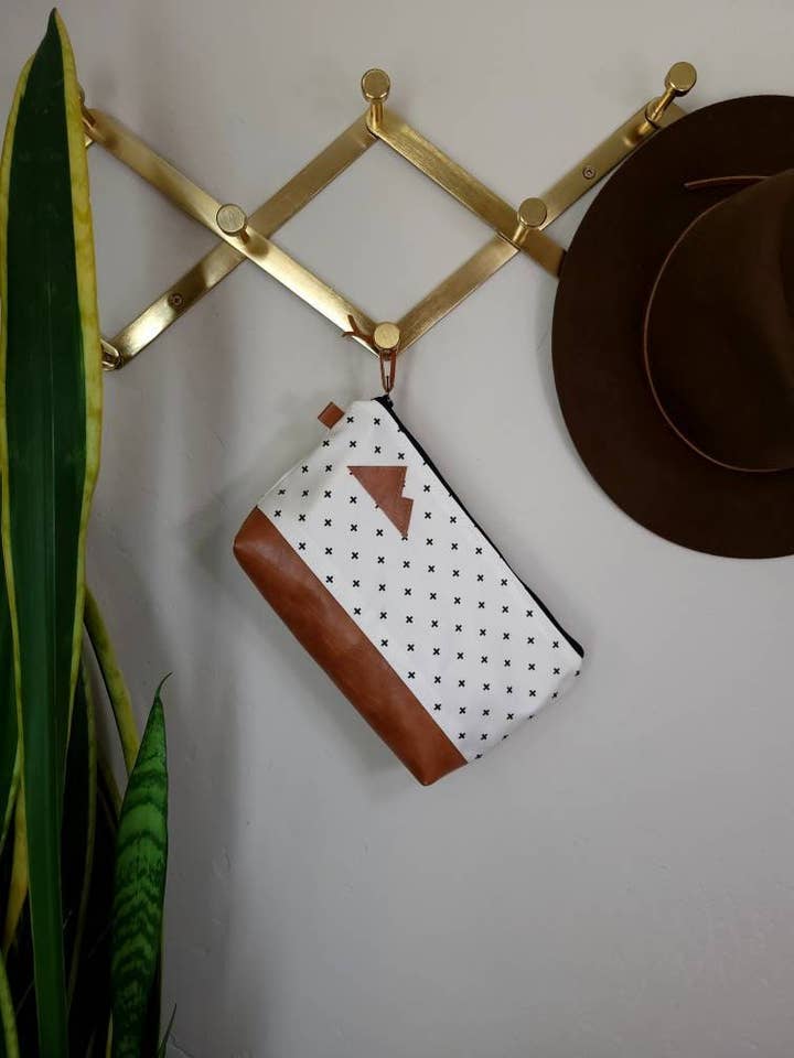 Swiss Cross Canvas Travel Bag with Flat Bottom & Patch for wholesale by 2nd Story Studio