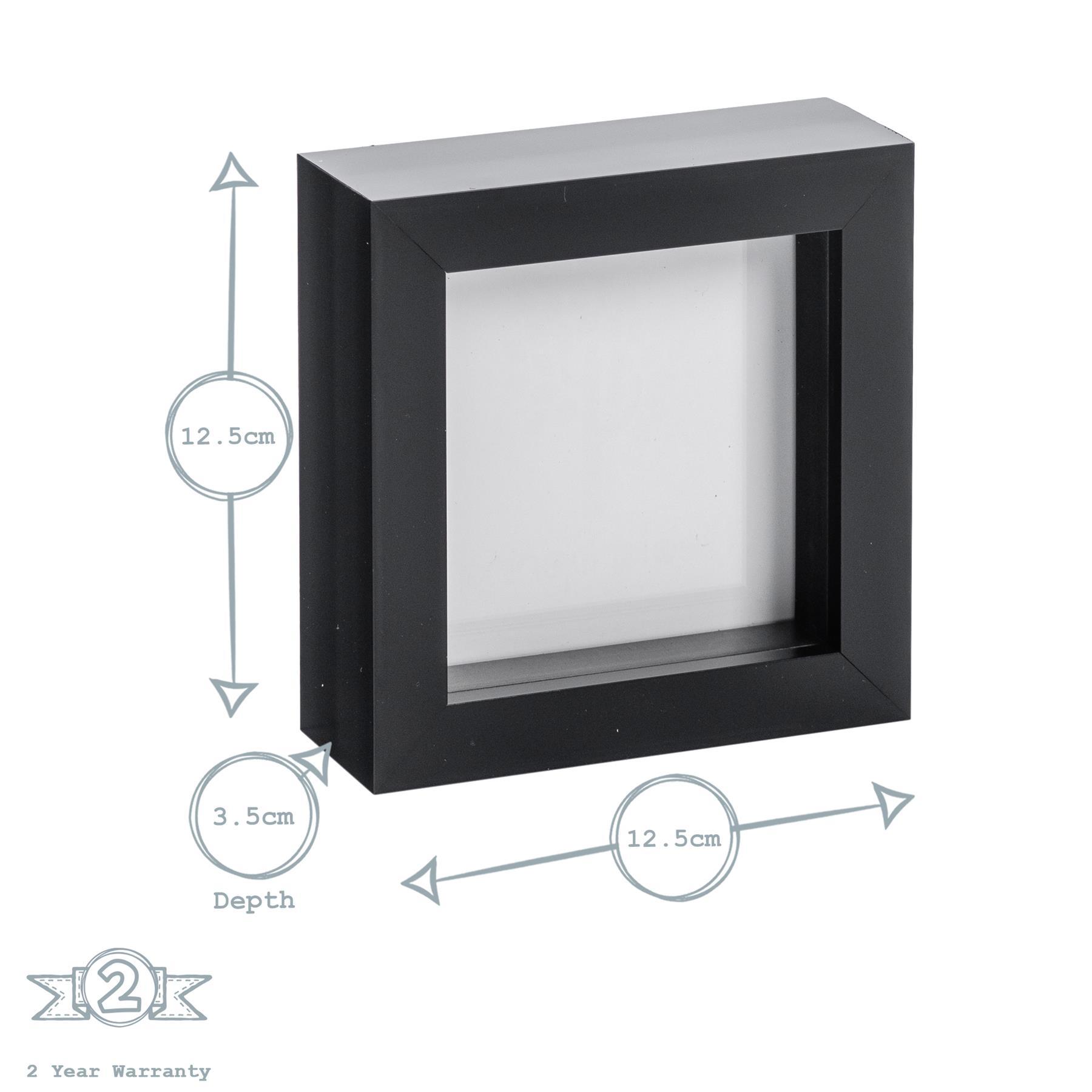 Rinkit Ltd - Wholesale Picture Frame - Nicola Spring Box Photo Frame - 4x4 - Black6