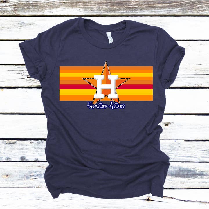 Astro Retro Stripe Leopard Baseball for wholesale by Avenue J