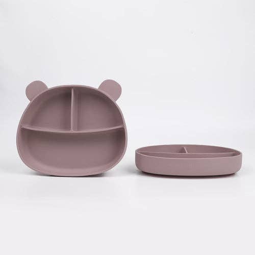 Peaks & Valleys Baby - Wholesale Dinner Plate - Kids & Baby - Silicone Bear Plate10