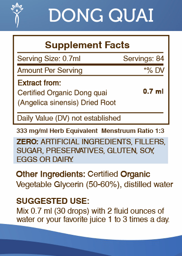 Secrets Of The Tribe - Vente Teinture - Teinture dong Quai1