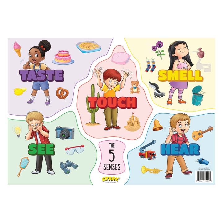 Affiche Five Sense pour la vente par Spark Innovations