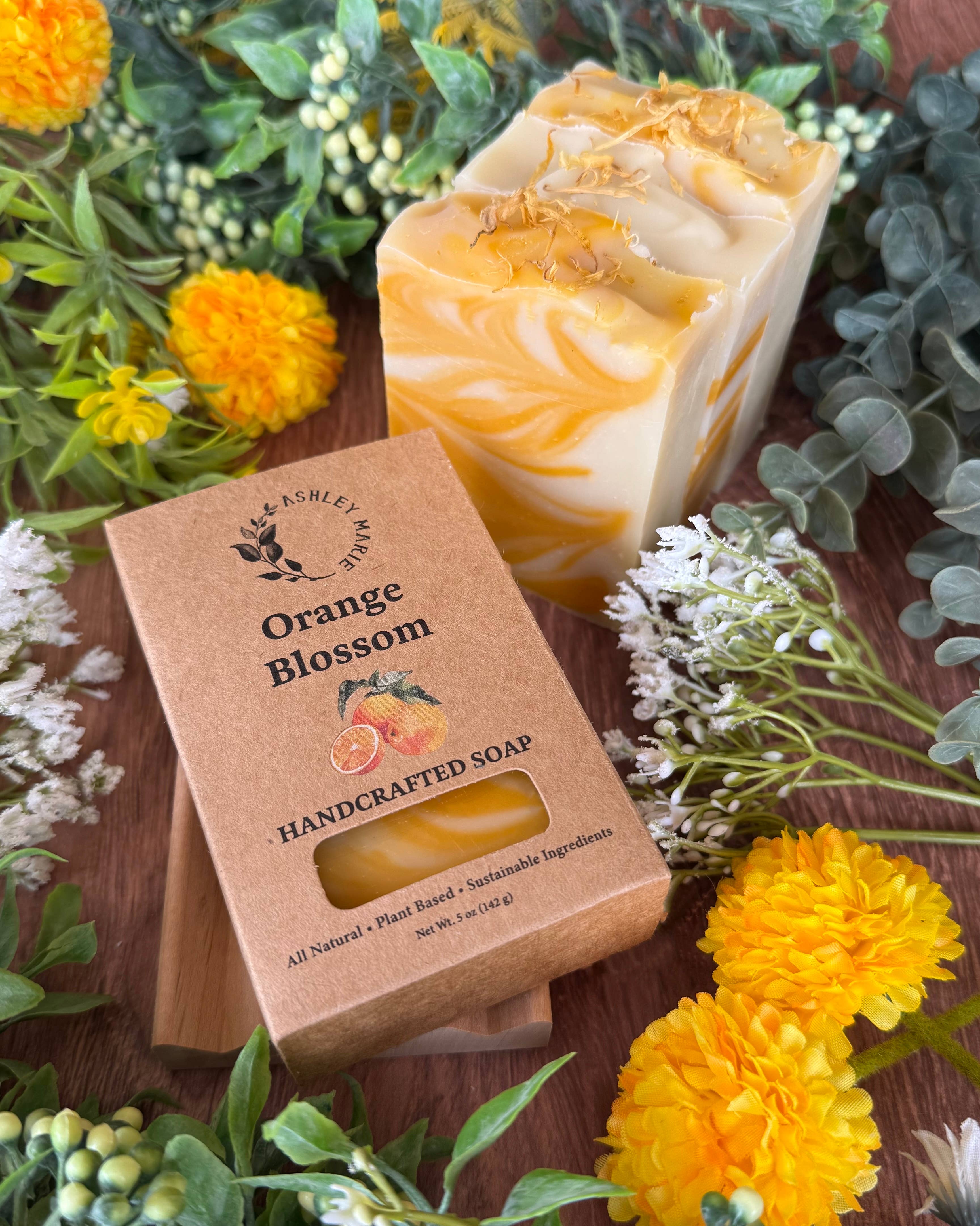 Ashley Marie Soap - Wholesale Bar Soap - Orange Blossom Soap– Boxed Soap Bar 
4