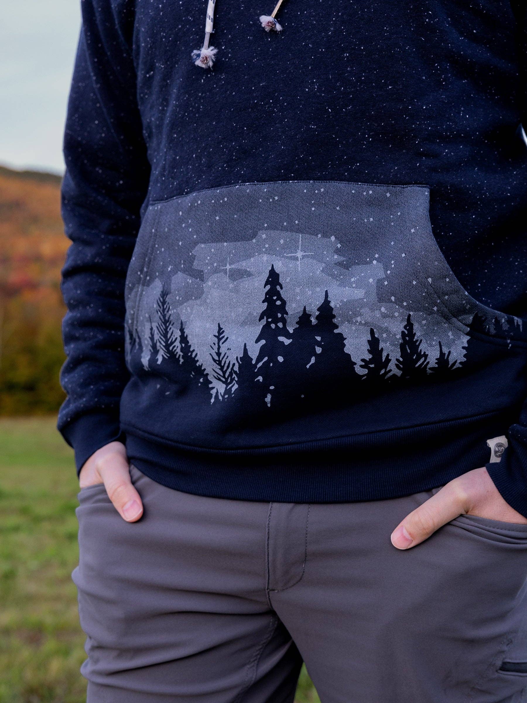 Happy Earth - Wholesale Hoodie - Unisex - Starlit Night Hoodie7