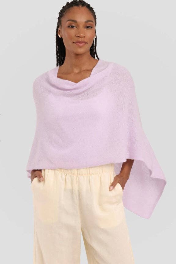 NIBI MTK - Wholesale Poncho - Women's - Alashan Cashmere Draped Dress Topper5