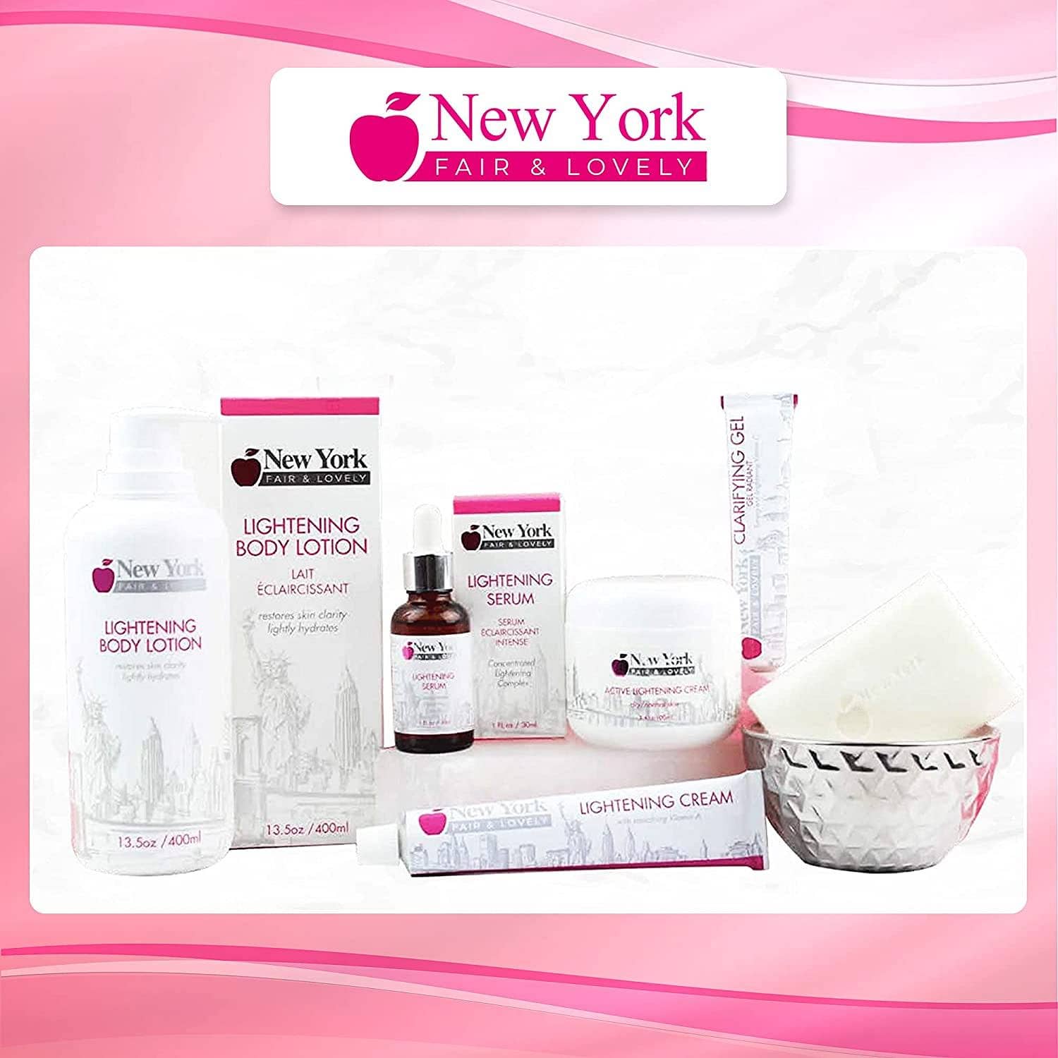 Mitchell Brands - Wholesale Zeepblok - New York Fair & Lovely Cleansing Bar Zeep - 200 g/7,1 Oz2