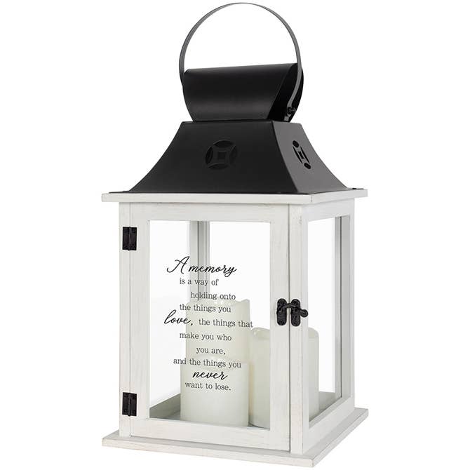 Gift & Garden by Carson - Wholesale Pillar Candle - "A Memory" 3 Pillar Candle Lantern0