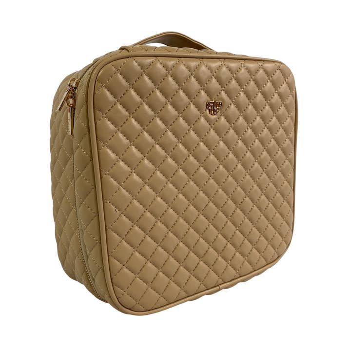 PurseN (new) - Vente Trousses de maquillage/cosmétique - Mini Diva Trousse de Maquillage - Matelassé Nude7