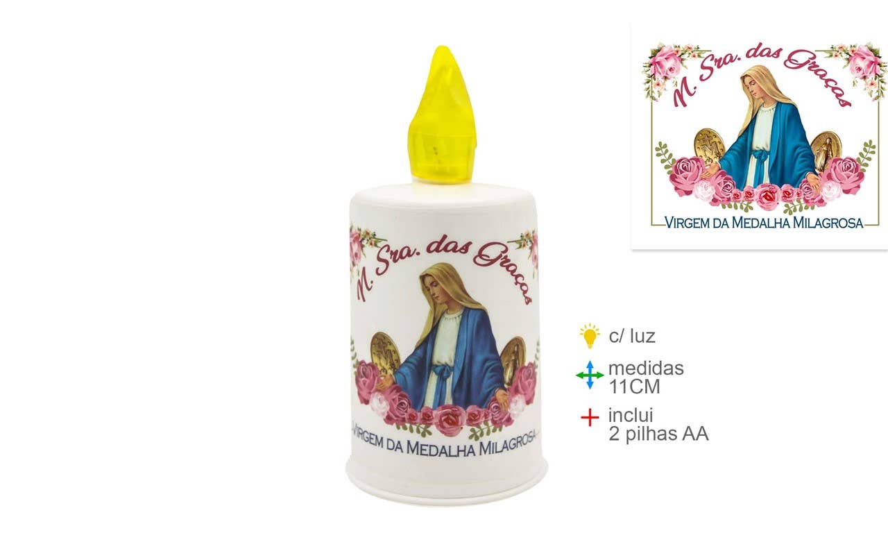 Esoterica Arte - Wholesale Votive Candle - Led Candle N. Mrs. Graças (12 units)0