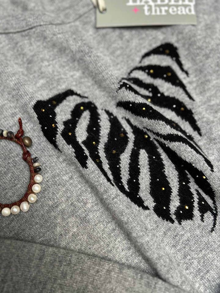 Tiger Heart Crew - Gris/noir CR pour la vente par Label + Thread