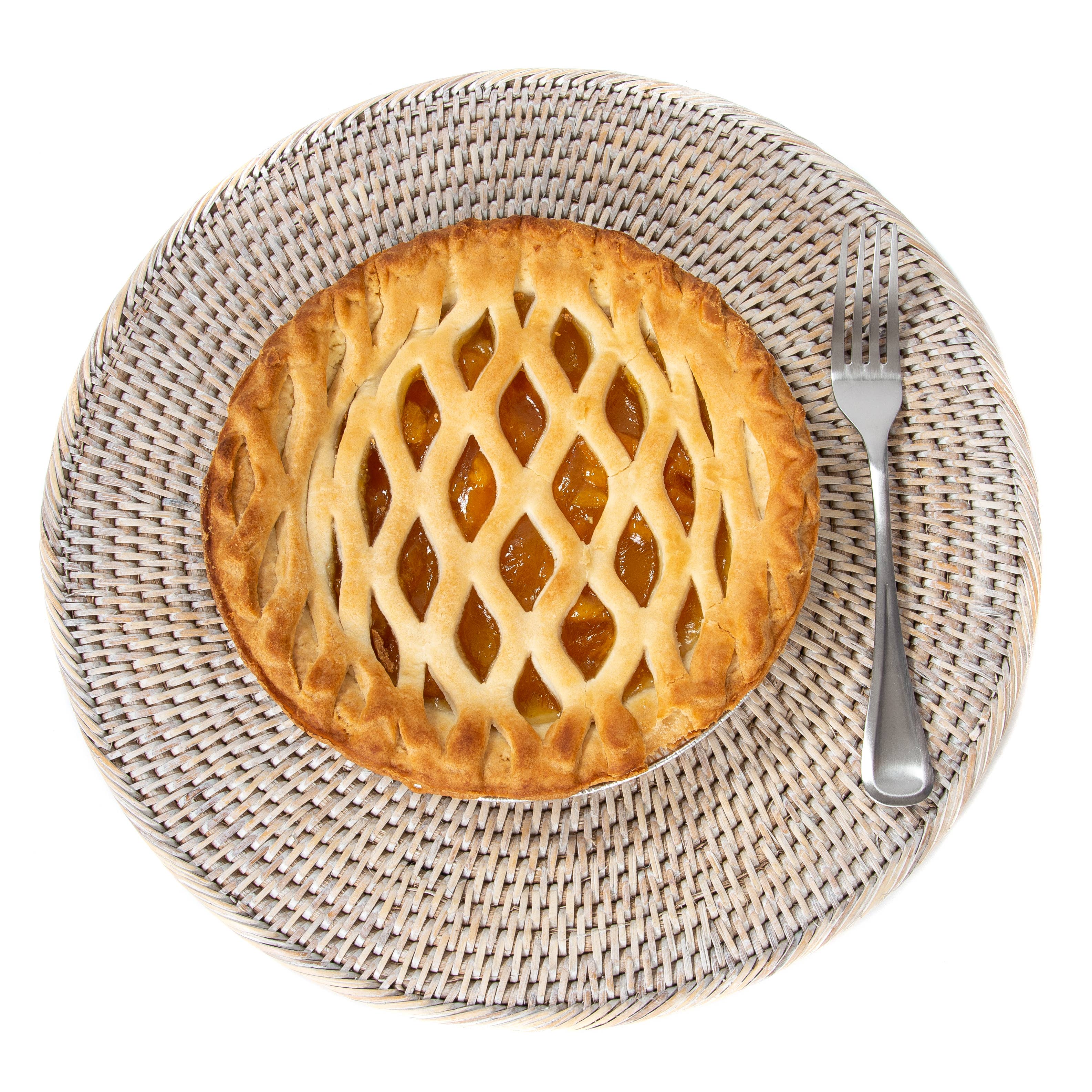 Artifacts Trading Company - Venta al por mayor Manteles individuales - Plato de Carga de Tejido Sólido de Ratán12