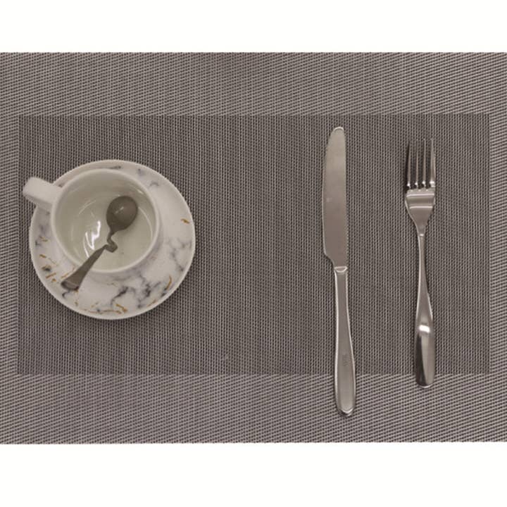 RAY STAR Set of 6 Vinyl Placemat with Checkered Design for wholesale by Ray Star