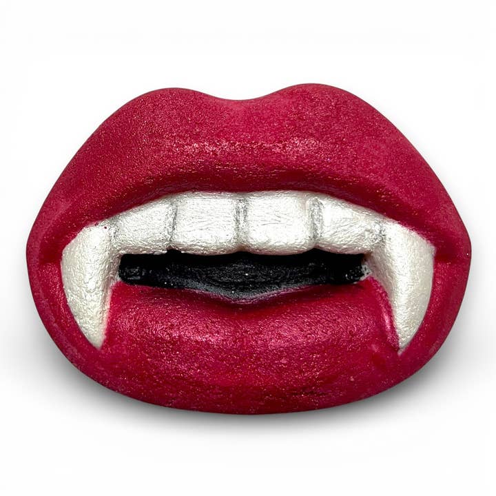 Bite Me | Vampire Fangs/ Scary/Horror Bath Bomb for wholesale by Soak + Salt Co
