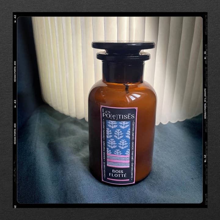 LES POÉTISÉS - Wholesale Jar/Filled Candle - APOTHECARY SCENTED CANDLE | DRIFTWOOD | INDIAN BLOCKPRINT4