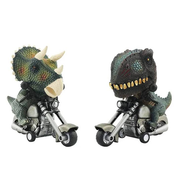 Dino Toys Pull Back Motorcycle Halloween for wholesale by Buddha Yoga