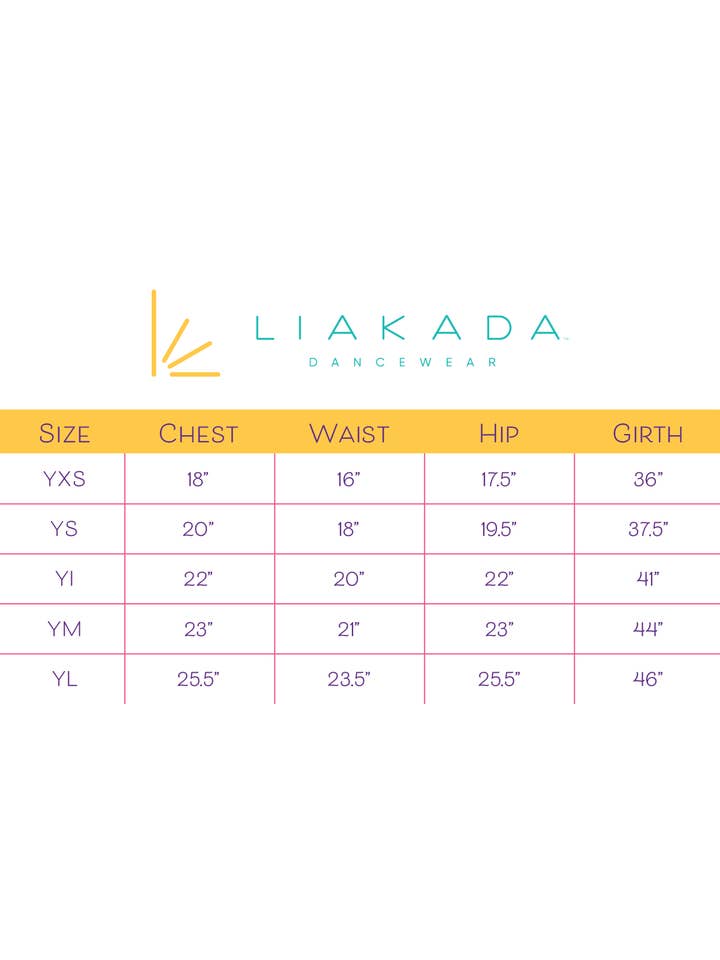 Liakada Dancewear - Wholesale Leotard – Child - Girls' Ascent Leotard2