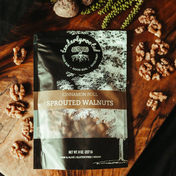 Tenderlyrooted - Wholesale Nuts - 8 oz Cinnamon Roll Bag1