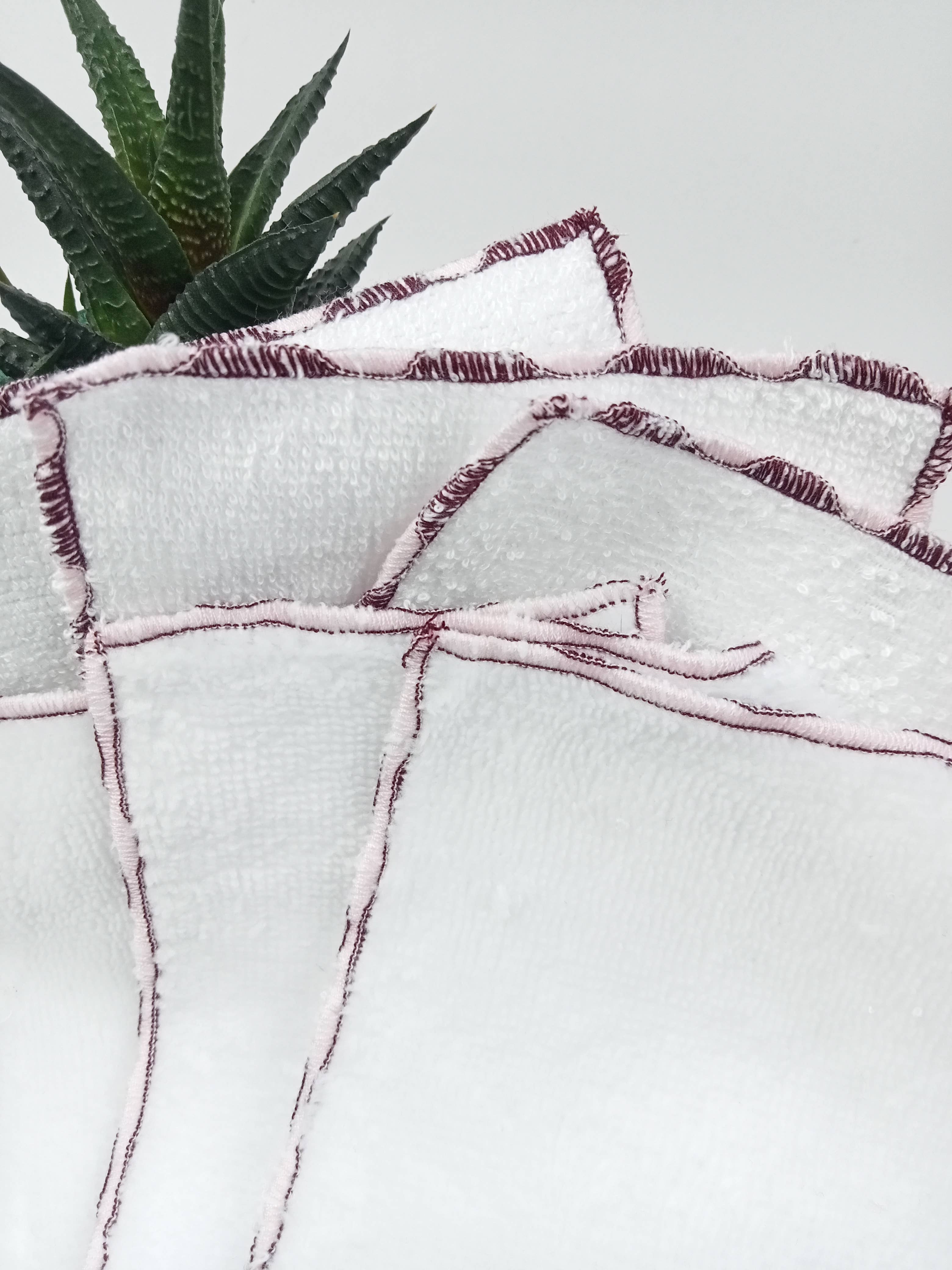 ZHENZHI - Wholesale Face & Body Wipes - Set of 6 two-sided bamboo makeup remover wipes5