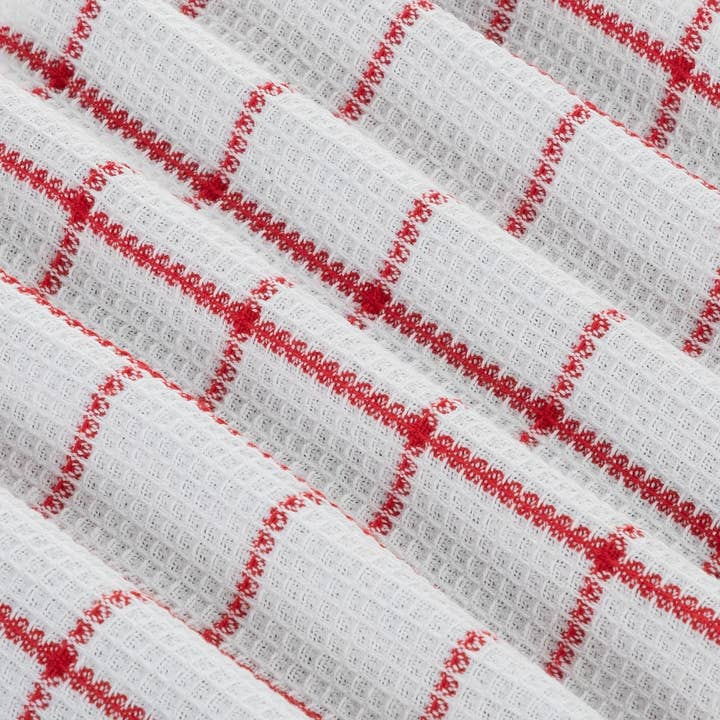 Fabstyles - Wholesale Tea Towel - Fabstyles Solo Waffle Cotton Kitchen Towel Set Of 41