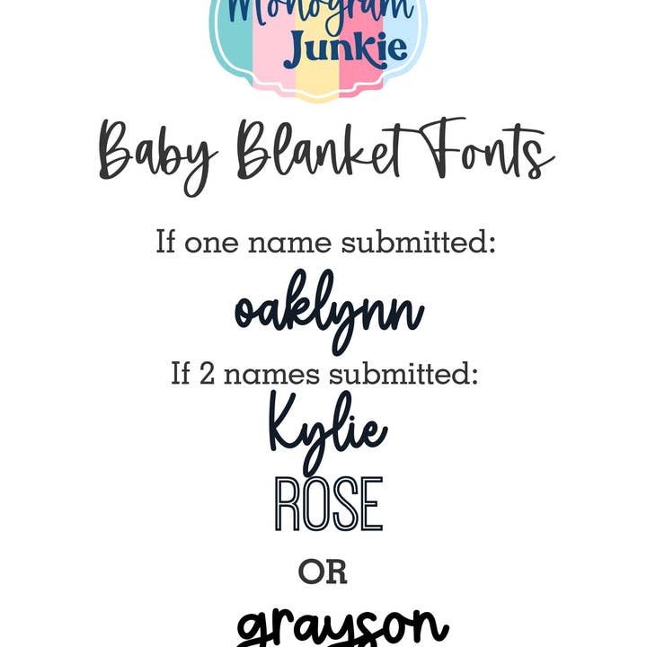 Monogram Junkie - Wholesale Bedding Blanket - Kids & Baby - Personalized Dusty Rose Repeating Name Baby Blanket2