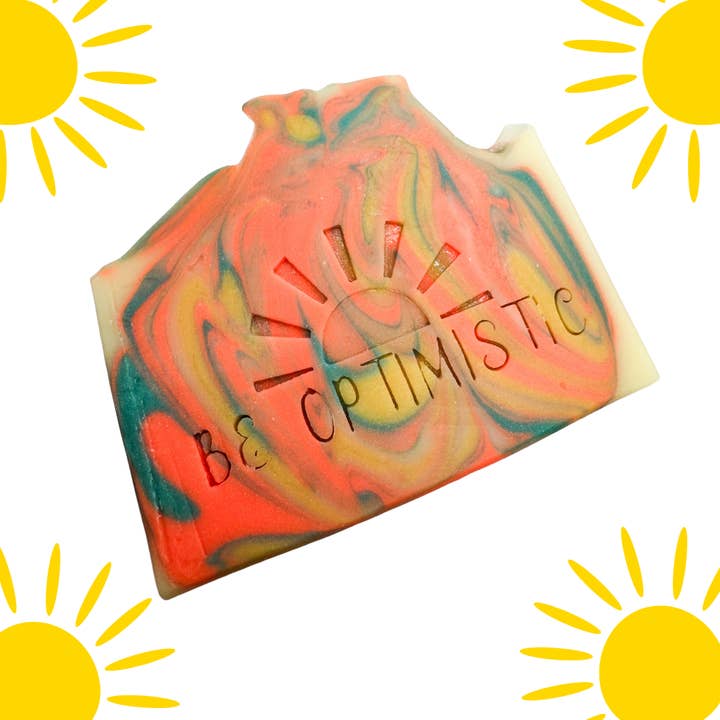 BE OPTIMISTIC for wholesale by Jazzybird Soaps