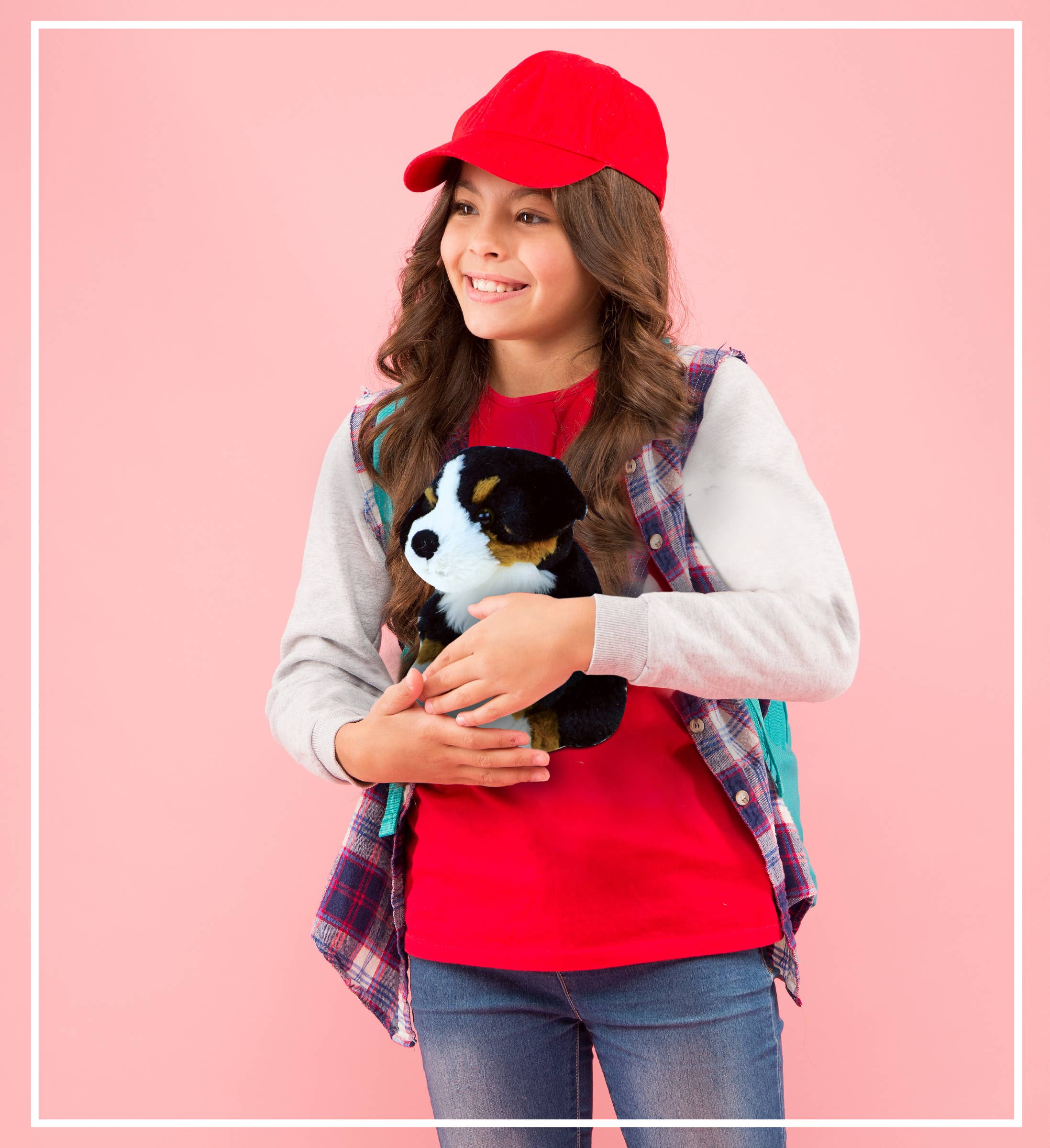 Cota Global – Großhandel Kuschel-/Plüschtier – Kind & Baby – Superweicher Plüsch - Berner Sennenhund6