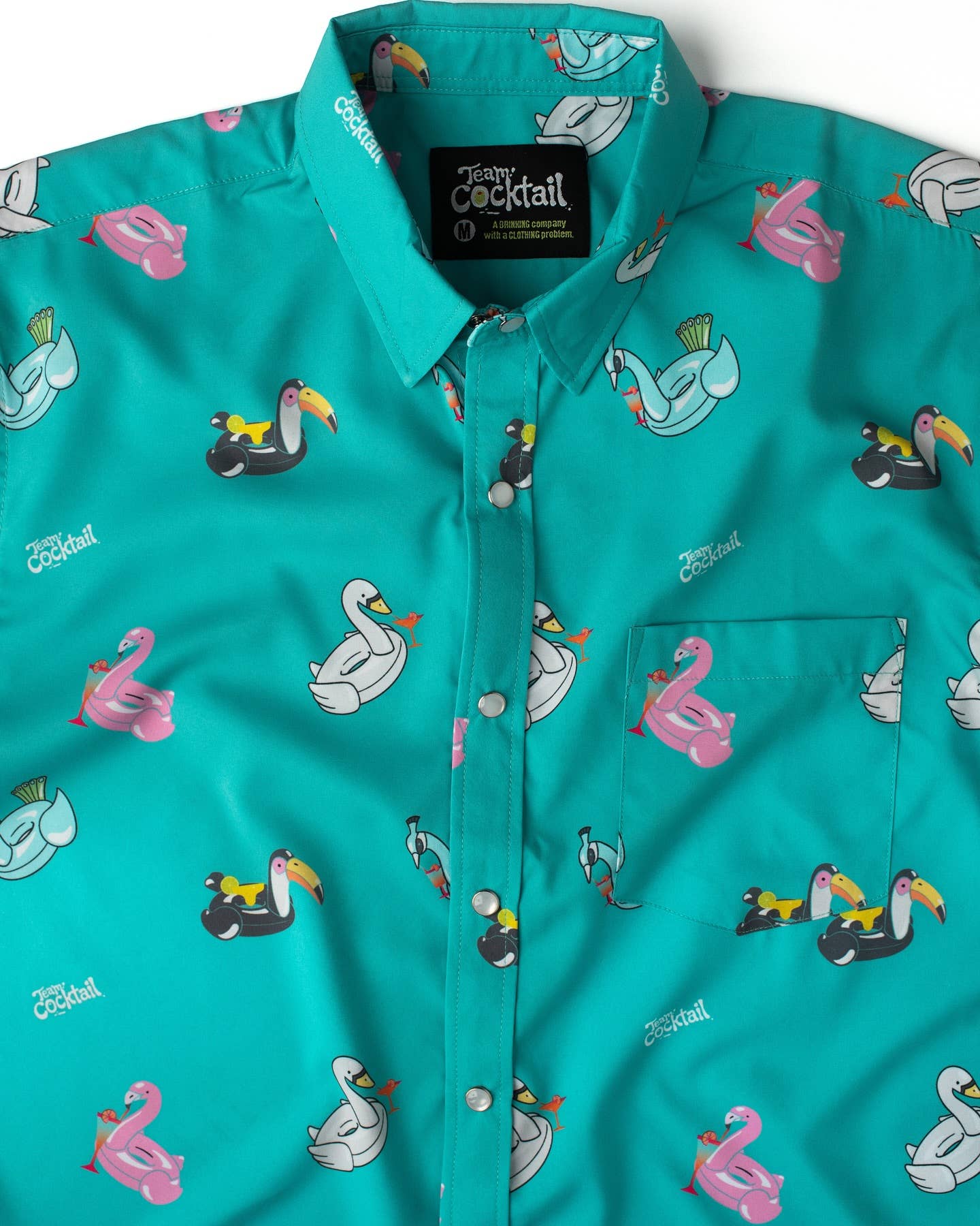 Team Cocktail - Wholesale Swim Shorts - Men's - Floaties Hybrid Swim Shorts6