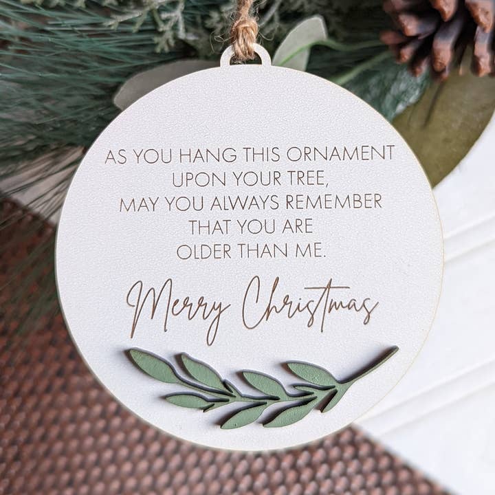 AS YOU HANG THIS ON YOUR TREE FUNNY ORNAMENT for wholesale by Richer Design Co.